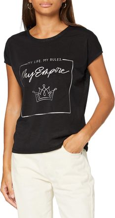 Inside Inside Womens T-Shirt - Black - L