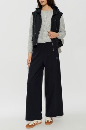 Moose Knuckles Hooded Vest, Womens, Black