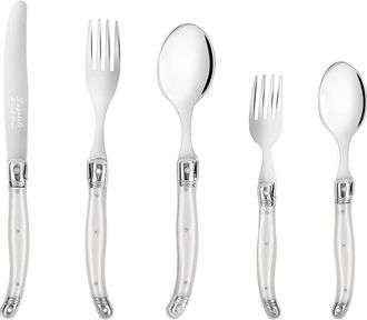 French Home Laguiole Connoisseur 20Pc 18/10 Stainless-Steel Flatware Set