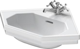 Duravit Duravit - Lavabo De Esquina 1930, 59,5x45cm, Con Rebosadero, 1