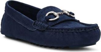 Anne Klein Chrystie Bit Loafer in Dark Blue at Nordstrom, Size 5.5