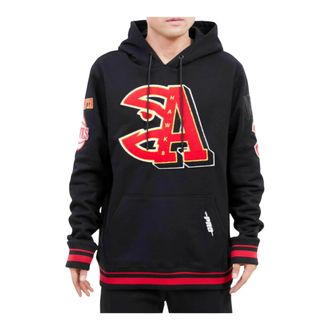 Pro Standard Pro Standard NBA Atlanta Hawks Mash Up Logo P/O Hoodie in Black Men