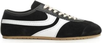 Dries Van Noten Suede Sneakers - Heren - Sneakers - Zwart - 44 EU - Leer - Schoenen