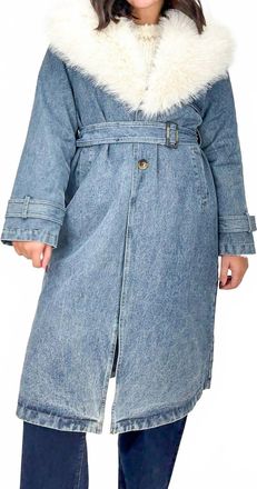 Astrid Jenni Coat In Denim
