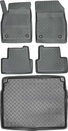 OEM Juego De Alfombrillas Para Coche Y Maletero Para Opel Astra Iv J Hatchback (2009-2015)
