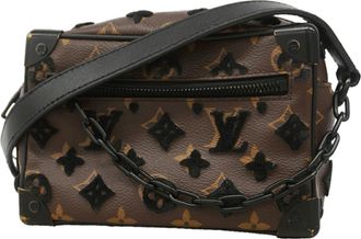 Louis Vuitton Black Brown Shoulder Bag (Pre-Owned)
