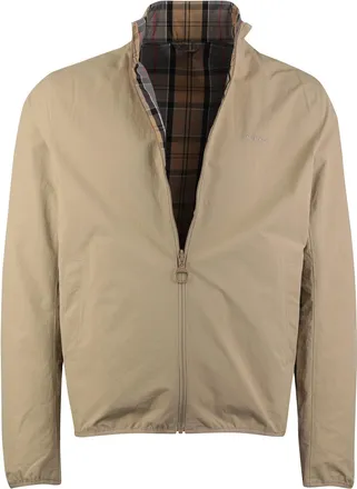 Barbour Zomerjas Barbour beige reversible waterdicht kort