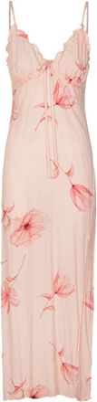 Mar De Margaritas Riley Long Dress - Dames - Maxi kleedjes - Roze - XS - Kleedjes