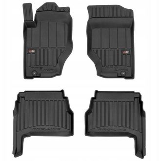 OEM Alfombras De Goma, Felpudos, Felpudos Kia Sorento 1 I 2002-2009, Canaleta 3d
