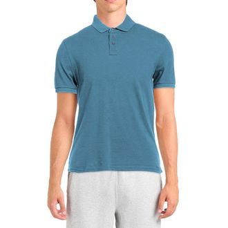 Alpha Studio Klassieke Poloshirt Teal Al14583