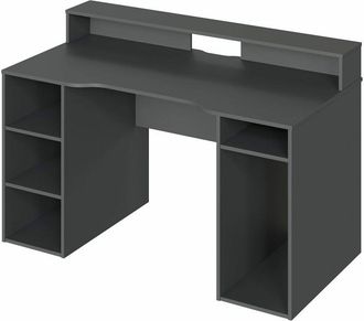 For&eacute;s Fores - Mesa Ordenador Gamer Gris Antracita