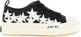 Amiri BlackWhite Lace Up Sneakers