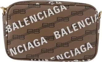 Balenciaga Borsa Pre-owned in Plastica - - Pre-owned - Donna - Beige - ONE SIZE