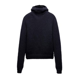 Prada Wool Hooded Jumper