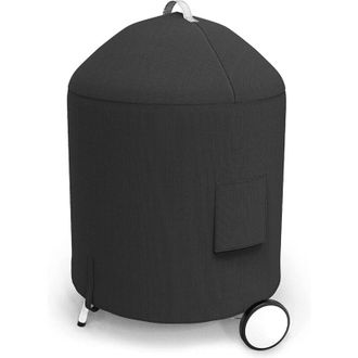 OEM Funda Negra De 68 Cm Para Barbacoa De Carb&oacute;n Weber Premium De 57 Cm, Marca Sunlifer, Robusta E Impermeable, Resistente A La Decoloraci&oacute;n Y A Los Rayos