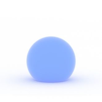 Monacis Esfera De Luz Led Para Exteriores Mod. Hoop &Oslash; 40 Cm Luz Azul Alimentada Por Cable