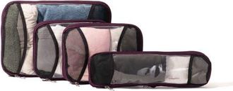 Baggallini Compression Packing Cube 4 Piece Set in Mulberry at Nordstrom
