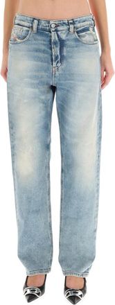 Diesel Denim Regular Mid Rise Jeans