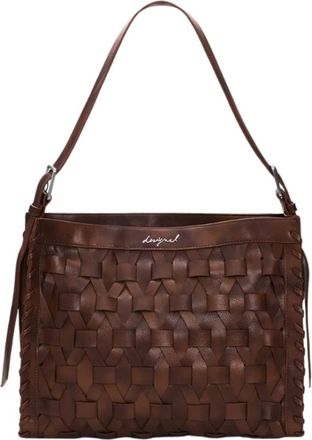 Desigual Mujer, Bolsos, Marr&oacute;n, Talla: ONE Size