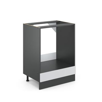 Vicco Armario Para Horno Empotrado R-line, Blanco Casa De Campo, 60 Cm, Et M&aacute;rmol Vicco
