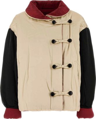 Isabel Marant Bleza Zijde Jas - Dames - Jassen - Veelkleurig - Maat: XS Zijde