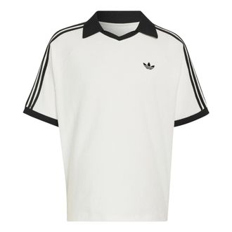 adidas Terry Polo Shirt Asia Sizing Cloud White KW7399