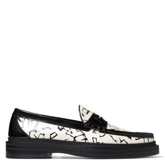 Jimmy Choo London Eric Haze Ezra / M Artwork Loafers, Brand Size 41.5 ( US Size 8.5 )