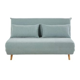Maisons du monde Sof&aacute; cama de 2 plazas verde agua