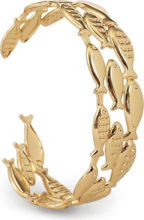 Saachi Fish Cuff Bracelet in Gold at Nordstrom Rack