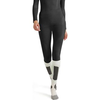 Falke Wool Tech Long Base Layer Bottom in Black at Nordstrom, Size X-Small