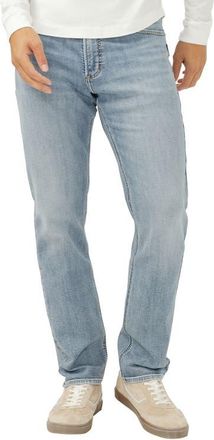 Silver Jeans Co Machray Athletic Fit Straight Leg Jeans in Wild at Nordstrom, Size 29 X 32