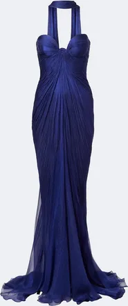 Maria Lucia Hohan Salima silk bustier gown