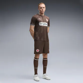 Puma Shorts FC St. Pauli 26/27 da uomo, Abbigliamento, Marrone, 3XL