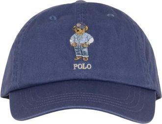 Polo Ralph Lauren Woven Cap - Heren - Petten - Blauw - ONE Size - Accessoires