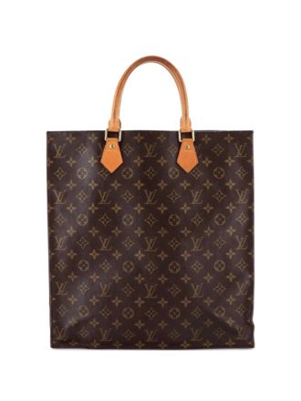 Louis Vuitton Sac Plat Bag Monogram Canvas tote bag - Brown