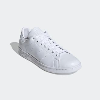 adidas Sneaker ADIDAS ORIGINALS STAN SMITH, Herren, Gr. 36,5, schwarz-weiss (cloud wei&szlig;, cloud wei&szlig;, core schwarz), Synthetik, Schuhe Sneaker