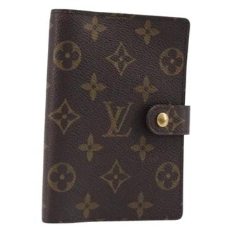 Louis Vuitton Pre-owned Day Planner Cover - Dames - Pre-owned - Bruin - Maat: ONE Size