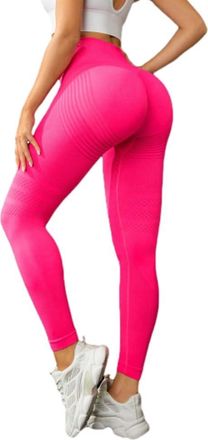 Generic Cellumove 3D Legging, Slimove Cellulite Leggings, Women Gym High Waist Tummy Control Yoga Stretchy(Rose Red,Small)