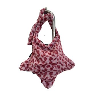 Generic Womens Plush Bags Plush Bag Crossbody Bags For Women Large Capacity Girls Shoulder Vintage Tote Handbags Female Purse(Pink)