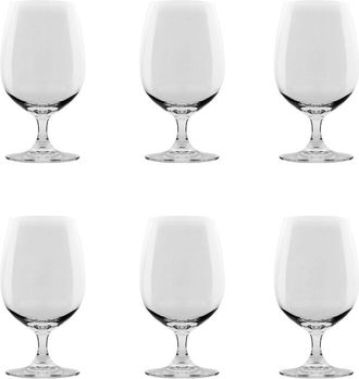 10 Strawberry Street Set Of 6 Vail Glassware: Water Goblet