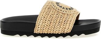 Stella McCartney Elyse Sandalen - Dames - Sandalen - Beige - 36 EU - Leer - Schoenen