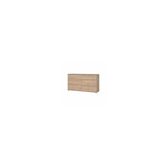 Tvilum Kit Cassettiera Doppia 6 Cass 153,4x40x83,7cm Rovere