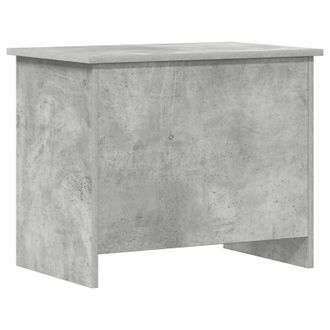 vidaXL Ba&uacute;l De Almacenamiento Gris Hormig&oacute;n 60 X 40 X 50 Cm Vidaxl