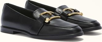 Furla Nuvola Mocassini Nero Nero Pelle Nappata Donna