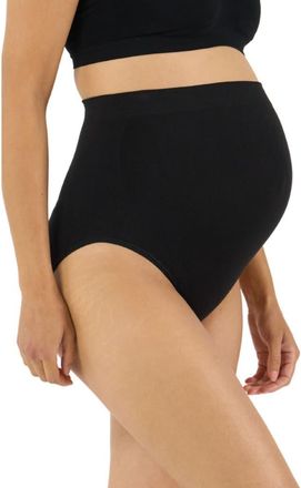 Cache Coeur Essentiel seamless maternity maxi brief in Beige at Nordstrom, Size X-Large