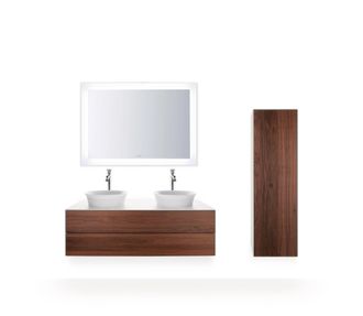 Duravit Tulip Blanco, Mueble De Ba&ntilde;o Colgado En La Pared, Ancho - Duravit