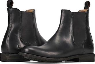 Frye Tyler Flex Chelsea Mens Boots Black 1 : 11.5 D - Medium, Leather