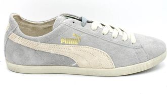 Puma Su&egrave;de Veters Rubberen Zool Sneakers - Heren - Sneakers - Grijs - 42 EU - Su&egrave;de - Schoenen