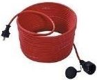 Bachmann 4016514000111 Cable De Extensi&oacute;n Premium Rojo 25m