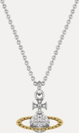 Vivienne Westwood Mayfair Bas Relief Pendant Necklace Rhodium-gold- Rhodium-gold- Women